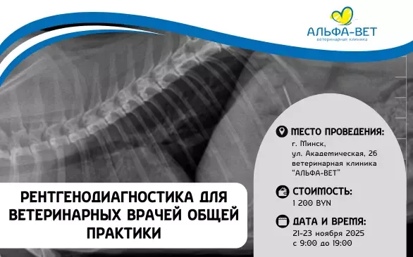 РЕНТГЕНОДИАГНОСТИКА ДЛЯ ВЕТЕРИНАРНЫХ ВРАЧЕЙ