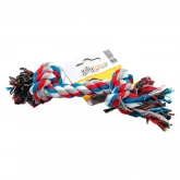 Игрушка "JOLLYPAW" для собак в виде веревки с двумя узлами, хлопковая, 15см (арт.-7725200)