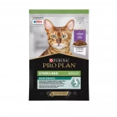 Pro Plan Nutri Savour Sterilised Duck, влажный корм для стерилизованных кошек, с утка в соусе, 85гр.(арт.-6078)