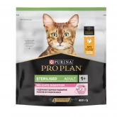 Pro Plan Sterilised Delicate, корм для стерилизованных кошек с чувствительным пищеварением, с курицей, 400 гр.(арт.-6603)