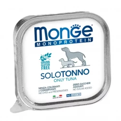 Monge Dog Solo Tuna, монобелковый паштет для взрослых собак из тунца, 150 гр.(арт.-4168)