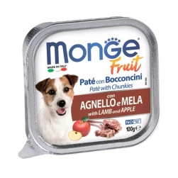 Monge Dog Fruit Lamb, консервы для собак, с ягненком и яблоком, 100 гр. (арт.-3222)
