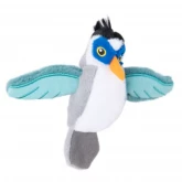 Игрушка Mr.Kranch для кошек "Птичка" плюшевая с кошачьей мятой, 7,5см, серая (арт.-2243)