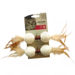 Игрушка M-PETS "NATURA" для кошек гантели (арт.-0950)