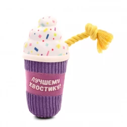 Игрушка Triol Party time "Лучшему хвостику" мягкая для собак, 190/230мм (12141323,9461)