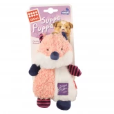Игрушка Gigwi  SUPPA PUPPA "Лиса" для маленьких собак с пищалкой, 17,5см (85006,0065)