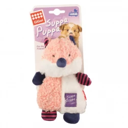 Игрушка Gigwi  SUPPA PUPPA "Лиса" для маленьких собак с пищалкой, 17,5см (85006,0065)