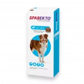 Бравекто "Bravecto" 1000 мг, таблетка от блох и клещей для собак массой >20-40 кг (цена за 1 табл.)