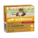 Профендер, антигельминтик  для кошек 5-8 кг, капли на холку, пип-1,12мл (цена за 1 пип.)