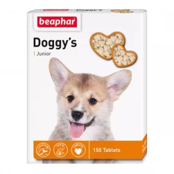 Доггис Юниор "Doggi's Junior", витаминизированная кормовая добавка для щенков, 150 таб. (Beaphar)