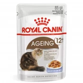 Royal Canin® Ageing +12, паучи для кошек старше 12 лет, кусочки в желе, 85 гр