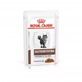 Royal Canin® Gastrointestinal Moderate Calorie Feline, влажная диета, паучи для кошек, при расстройствах пищеварения, в соусе (85 г.)