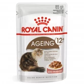 Royal Canin® Ageing +12, паучи для кошек старше 12 лет, кусочки в соусе, 85 гр