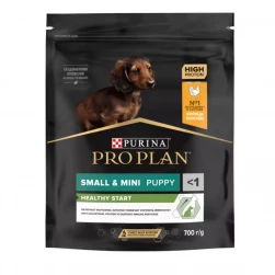 Pro Plan Puppy Small & Mini, корм для щенков мелких пород, с курицей и рисом, 700 гр.(арт.-8744)