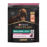 Pro Plan Adult Opti Derma, корм для взрослых собак мелких пород с чувствительной кожей, с лососем и рисом, 700 гр. (арт. 0808)