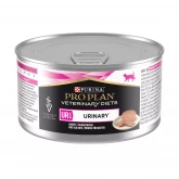 Pro Plan Veterinary Diets UR Urinary, консервы диета для кошек при заболевании мочевых путей с индейкой, 195гр.(арт.-2035 или арт.-2678)