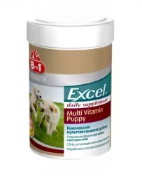 8 в 1 Эксель Мультивитамины "Excel Multi Vitamin Puppy" для щенков, уп-100 таб. (цена за 1 таб.) (арт.-8634)