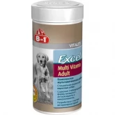 8 в 1 Эксель Мультивитамины "Excel Multi Vitamin Adult" для взрослых собак, уп.-70 таб. (цена за 1 таб.) (арт.-8665)