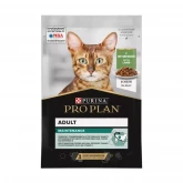 Pro Plan NutriSavour Adult, влажный корм  для кошек, с ягненком в желе, 85гр.(арт.-7717)