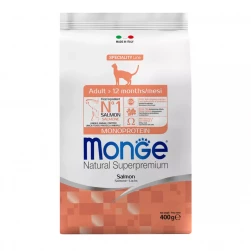 Monge Cat Adult Salmon, корм для взрослых кошек, с лососем, 400гр. (арт.-5487)