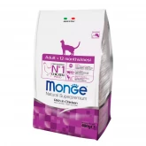 Monge Cat Adult Ck., корм для взрослых кошек с курицей, 400 гр. (арт.-4985)