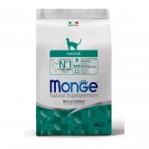 Monge Cat Hairball, корм для выведения комков шерсти из желудка, 400гр. (арт.-5227)