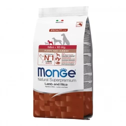 Monge Dog Speciality Puppy&Junior Mini < 10кг, корм для щенков мелких пород, с ягненком, 800гр.(арт.-1518)