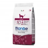 Monge Cat Indoor Ck, корм для взрослых кошек домашнего содержания, с курицей, 400 гр.(арт.-5104)