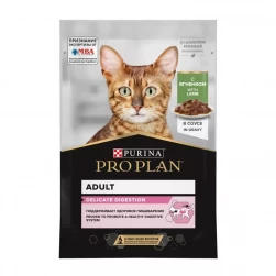 Pro Plan Delicate, влажный корм для кошек с ягненком в соусе, 85 гр.(арт. 1189)